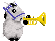 cheval a la trompette